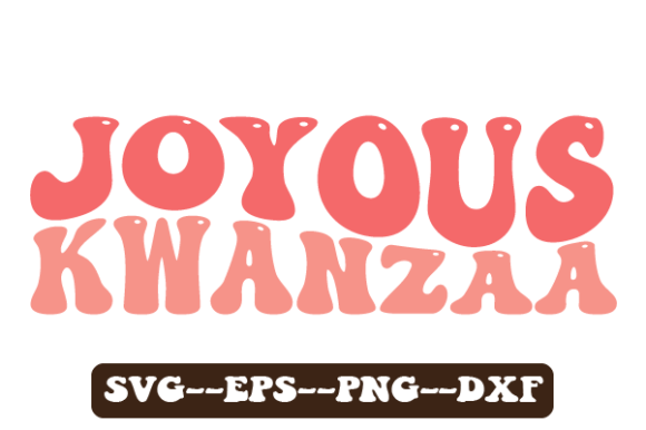 Joyous Kwanzaa Retro Wavy SVG: A Designer’s Review
