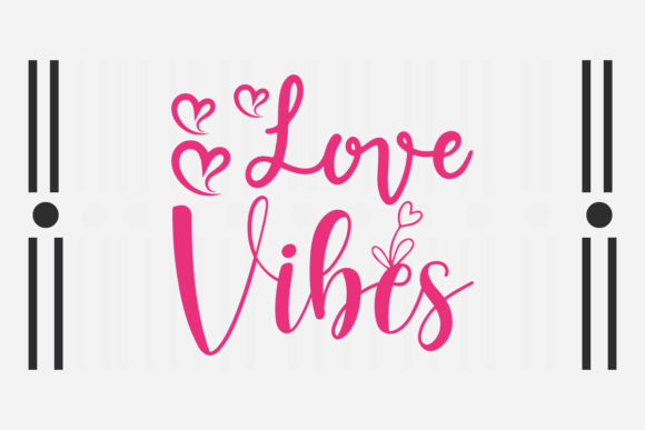 Love Vibes Svg: A Designer’s Take on Embroidery Ready Files