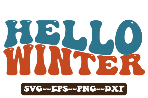 Review: Hello Winter Retro Wavy Svg Sublimation