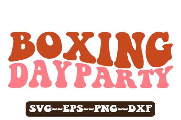 Reviewing the Boxing Day Party Retro Wavy SVG